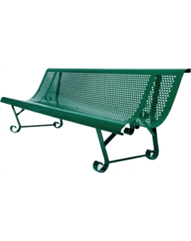 BANC PARC RAL 1004-JAUNE OR 2 PIEDS