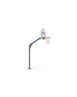 PANNEAU DE BASKET-BALL SCOLAIRE 2,5M A SCELLER