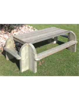TABLE DE PIQUE NIQUE IRIS CARREE