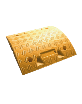 RALENTISSEUR POUR VOIE PRIVEE - A L'UNITE H. 50MM JAUNE