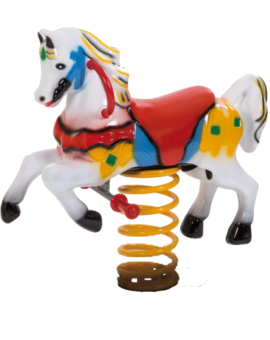 JEU RESSORT MUSTANG (3 À 8 ANS) A SCELLER