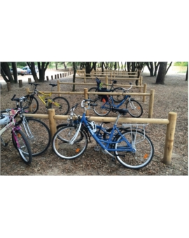 SUPPORT VELO TOUT BOIS LONGUEUR 4000MM - A SCELLER