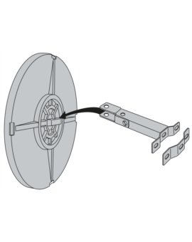 MIROIR MULTI-USAGE 3 DIRECTIONS P.A.S. Ø. 400MM