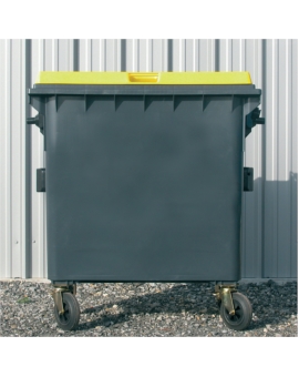 BAC ROULANT G - 4 ROUES 770 L RAL 7021 - GRIS RAL 7021 - GRIS