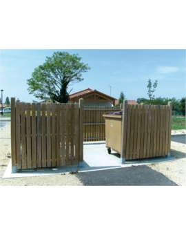 POTEAU CACHE CONTENEUR TRADITION A SCELLER
