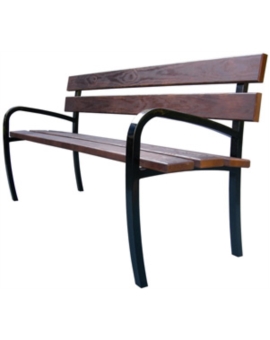 BANC ATTITUDE AVEC ACCOUDOIRS RAL 9010 - BLANC