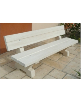 BANC ERIS BETON GRAVILLONS LAVES
