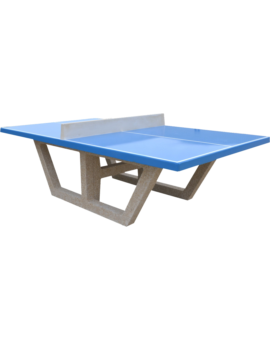 TABLE PING PONG MARINA BETON PLATEAU VERT