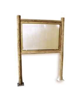 VITRINE RECTO POUR PANNEAU SEUL