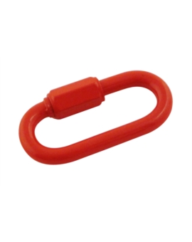 ATTACHE RAPIDE Ø.6MM - VENDU PAR 5 LOTS DE 4 UNITES ACIER ROUGE