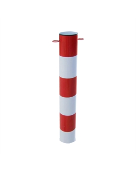 POTEAU DE CHANTIER ACIER SUR PLATINE Ø. 70MM