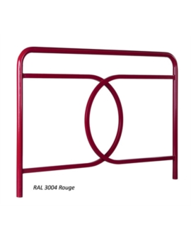 BARRIERE LE NOTRE - L.1500MM - A SCELLER RAL 9010 - BLANC