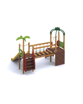 JEUX MULTIPLE TROPICALE (3 À 12 ANS) A SCELLER