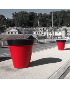 POT ROND BIKOUL SANS CONTRE BAC Ø 800MM ANTHRA.-G932 ANTHRA.-G932