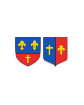 ARMOIRIES - BLASONS - LOGOS 1 COULEUR