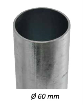 SUPPORTS ACIER Ø 60MM H. 2000MM