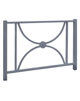 BARRIERE MANSART L. 1100MM RAL 9010 - BLANC