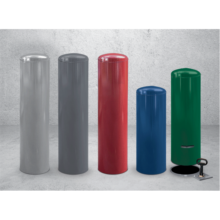 BORNE ANTI-BELIER CAELINA Ø219 MM H.600MM RAL 9010 - BLANC BORNE ANTI-BELIER CAELINA Ø219 MM H.600MM RAL 9010 - BLANC