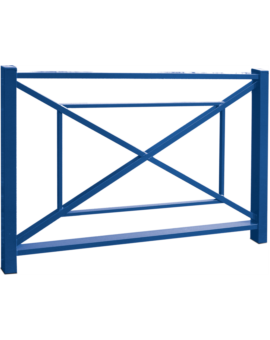 BARRIERE CASTILLE RAL 9010 - BLANC