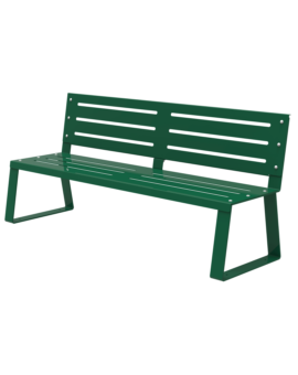 BANC BALLADE ACIER