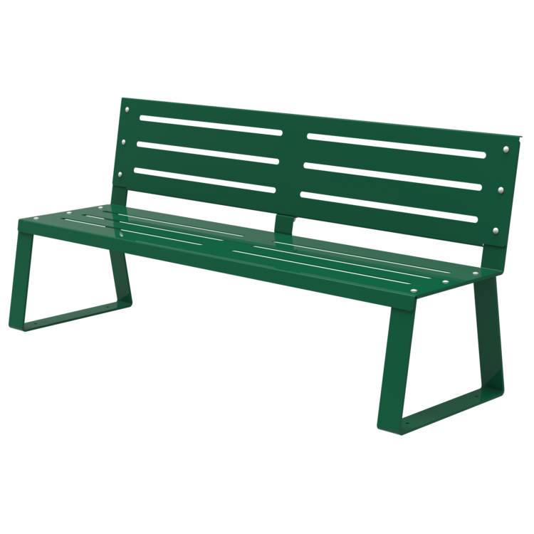 BANC BALLADE ACIER
