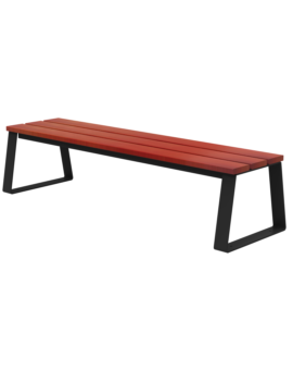 BANQUETTE BALLADE BOIS/ACIER