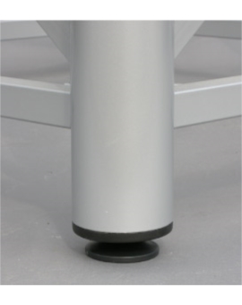 JARDINIERE DELORME - 780MM BOULE RAL 9010 - BLANC
