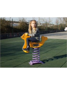 JEU SUR RESSORT BABYPHOQUE EN POLYÉTHYLÈNE (2 À 12 ANS) A SCELLER