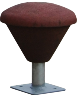 BUTOIR EN EPDM A SCELLER