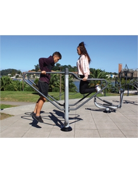 BARRES PARALLELES - FITNESS URBAIN A SCELLER