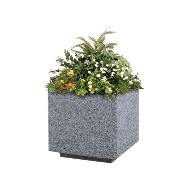 JARDINIERE BETON KUBE JARDINIERE BETON KUBE