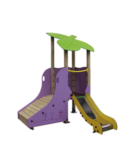 JEU MULTIPLE FEUILLE EN BOIS (1 À 3 ANS) A SCELLER