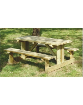 TABLE PIQUE NIQUE NATURA A SCELLER