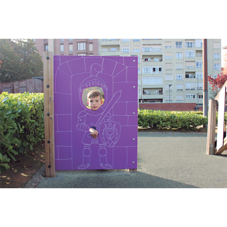 JEU MULTIPLE CHALET - ECO COMPOSITE (1 À 6 ANS) A SCELLER