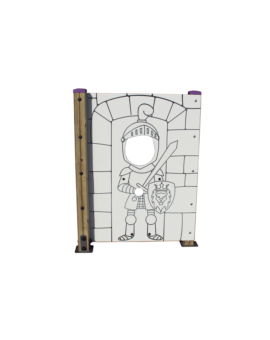 JEU MULTIPLE CHALET - ECO COMPOSITE (1 À 6 ANS) A SCELLER