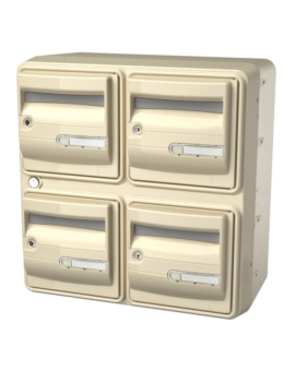 BLOC BOITE AUX LETTRES CORSAIRE 1 BOITE BEIGE