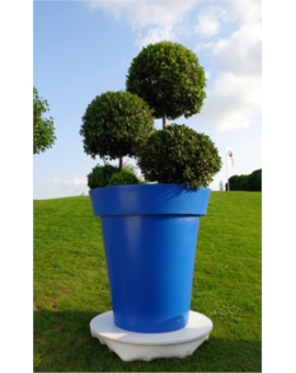POT ROND DECO Ø. 610MM ANTHRA.-G932 SANS CONTRE BAC