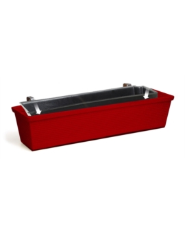 BALCONNIERE SUSPENDUE AVEC RESERVE - L. 605MM ANTHRA.-G932