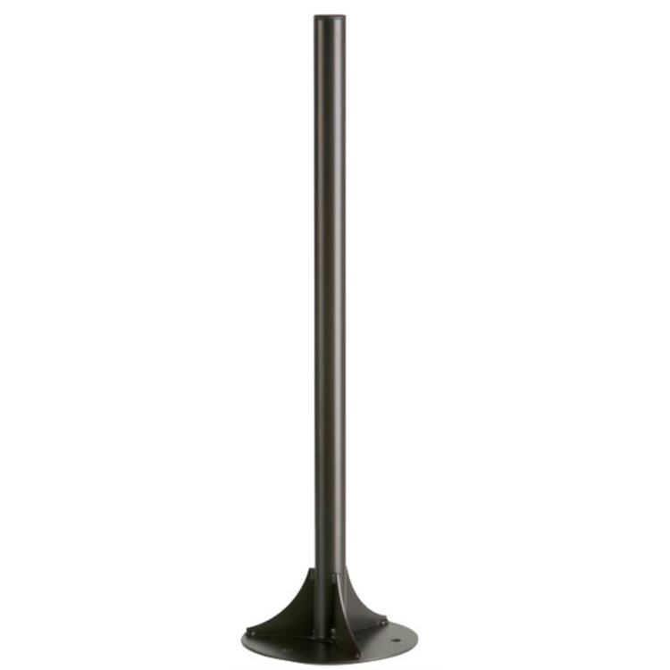 POTEAU SUR SOCLE POUR 1 FLUX - GRIS MANGANESE - A FIXER POTEAU SUR SOCLE POUR 1 FLUX - GRIS MANGANESE - A FIXER