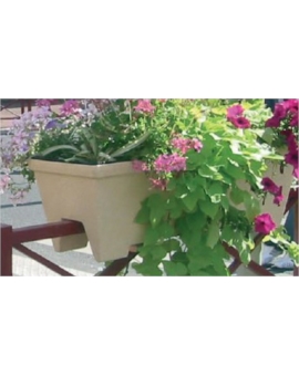 BALCONNIERE SUR RAMBARDE AVEC RESERVE L. 830MM ANTHRA.-G932
