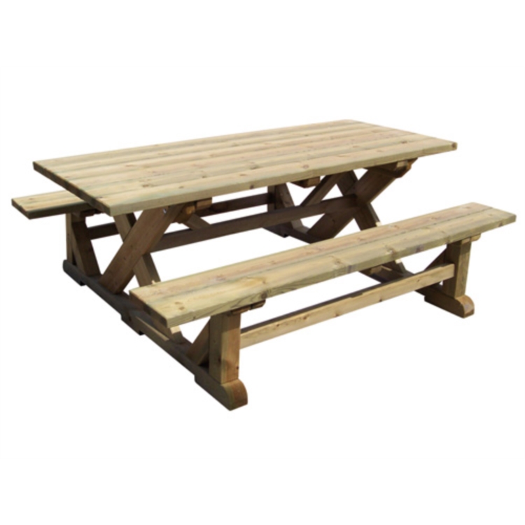 TABLE PIQUE NIQUE CRUZ - L.2100MM TABLE PIQUE NIQUE CRUZ - L.2100MM