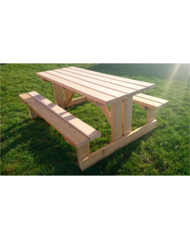 TABLE PIQUE NIQUE NATURA A SCELLER