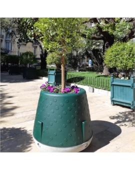 BLOC BETON KOSTO + JARDINIERE 90 LITRES ANTHRA.-G932
