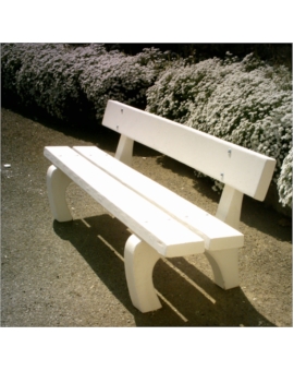 BANC BETON MILLAU BLANC NATUREL A SCELLER