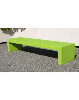 BANQUETTE BETON MISTEE BLANC NATUREL A SCELLER