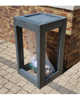 CORBEILLE RECYCLE VOLCANO VIGIPIRATE 130L VERSION 1 GRIS