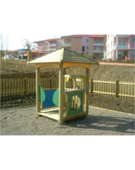 KIOSQUE EN BOIS - 2 À 12 ANS
