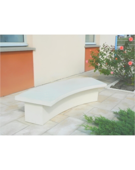 BANQUETTE MILLA - BLANC SABLE