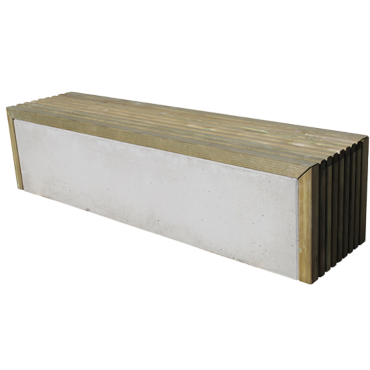 BLOC CHILLY BETON/BOIS BLOC CHILLY BETON/BOIS