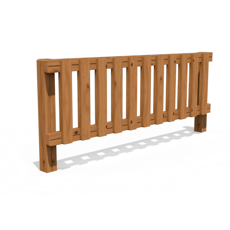 CLOTURE BOIS AIRE DE JEUX - A SCELLER CLOTURE BOIS AIRE DE JEUX - A SCELLER